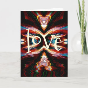 Sending You Love Energy Art Holiday Card