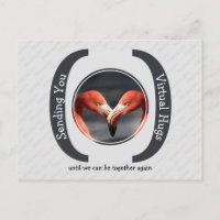 SENDING YOU VIRTUAL HUGS Photo Template GRAY