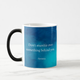 Seneca: Focus Forward, Don't Stumble on Past Magic Mug