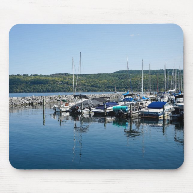 Seneca Lake in New York Mouse Pad (Front)
