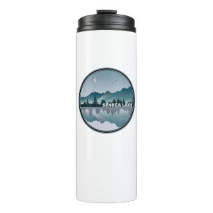 Seneca Lake New York Reflection Thermal Tumbler