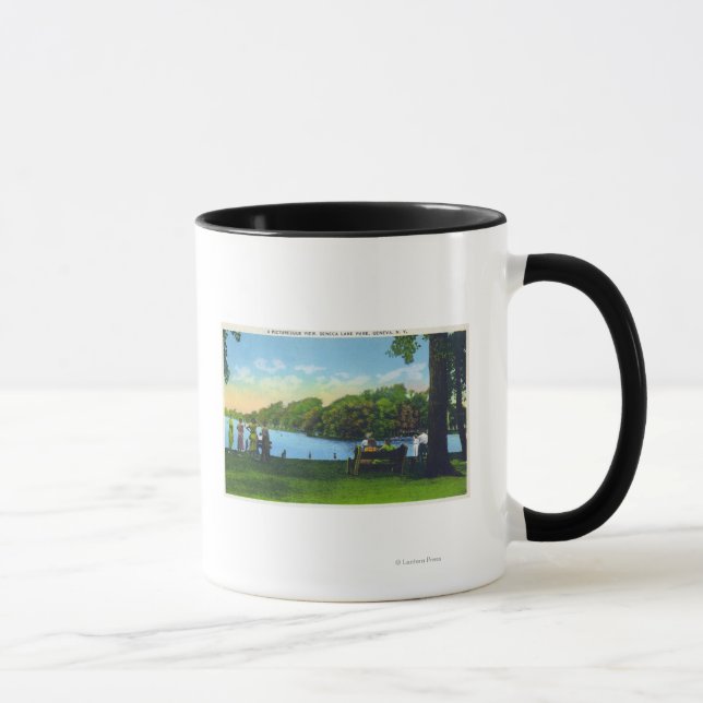 Seneca Lake Park Scene Mug (Right)