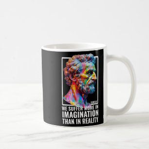 Seneca Quote Stoicism Student Modern Stoic Philoso Coffee Mug