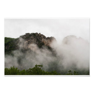 Seneca Rocks, West Virginia Photo Print