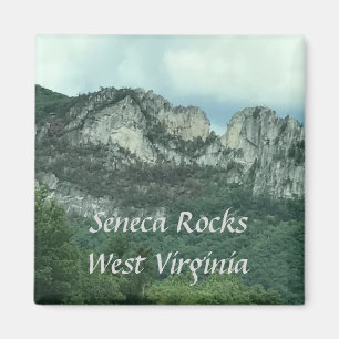 Seneca Rocks West Virginia Template Magnets