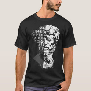 Seneca Stoicism Design For Stoic Womens Or Men Sen T-Shirt