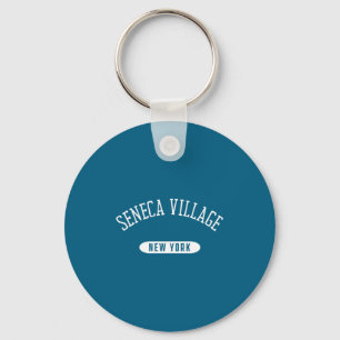 Seneca Village Clic Style Seneca Village New Yo _1 Keychain