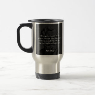 Seneca's Division: The Doers and the Critics Travel Mug
