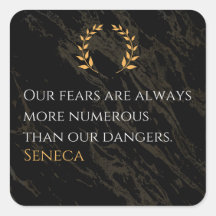 Seneca's Insight: Fears Compared to Real Dangers