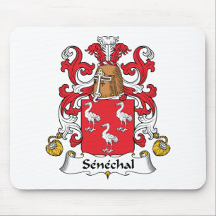 Senechal Family Crest Mouse Pad