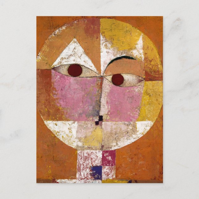 Senecio (Baldgreis) (1922) by Paul Klee	 Postcard (Front)