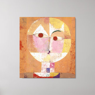 Senecio (Baldgreis) (1922) painting by Paul Klee Canvas Print