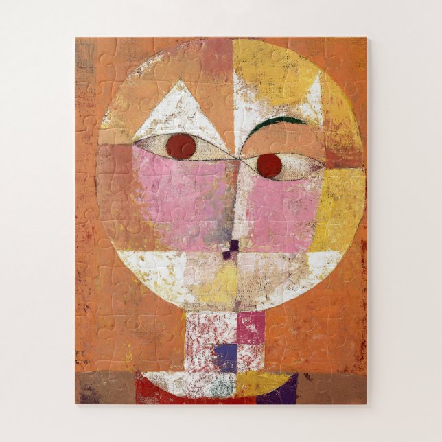 Senecio by Paul Klee Jigsaw Puzzle (Vertical)