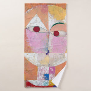Senecio, Paul Klee Bath Towel