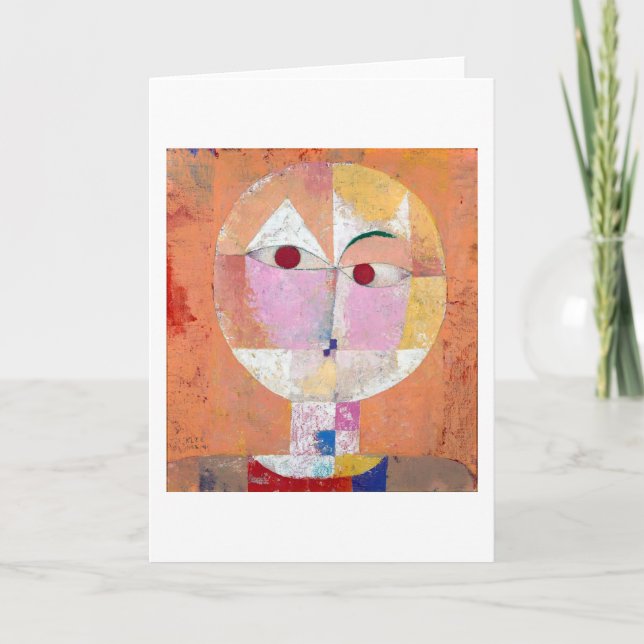 Senecio, Paul Klee Card (Front)