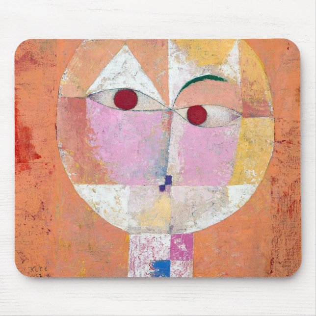 Senecio, Paul Klee Mouse Pad (Front)