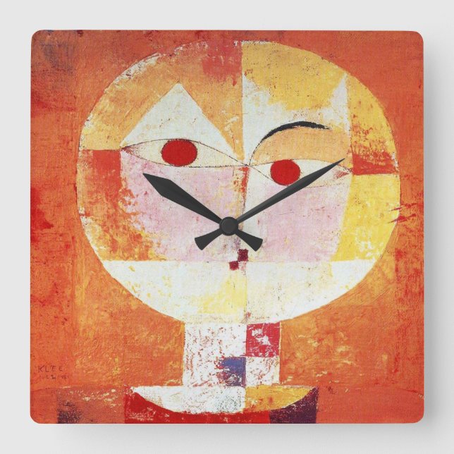 SENECIO SQUARE WALL CLOCK (Front)