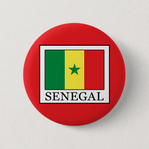 Senegal 2 Inch Round Button