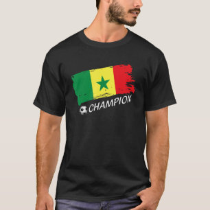 Senegal Champion Senegal Soccer Fan National Team T-Shirt