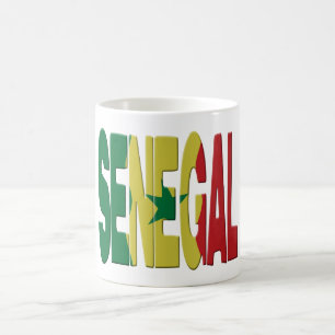 Senegal flag coffee mug
