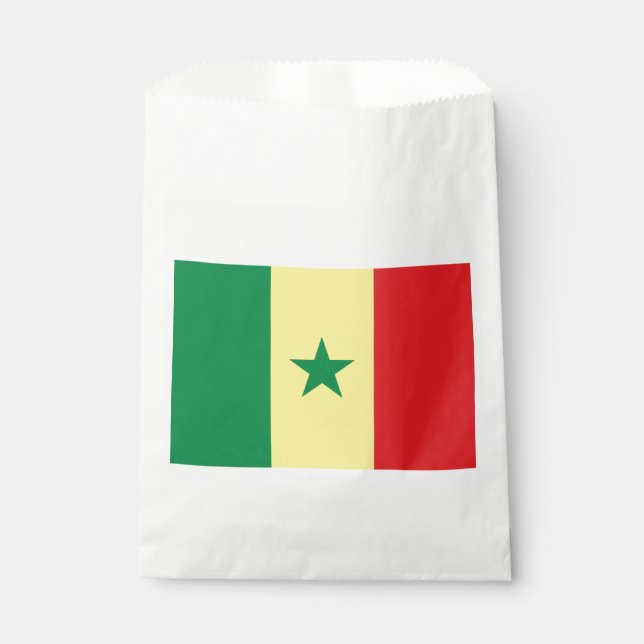 Senegal Flag Favour Bag (Front)