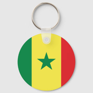 Senegal Flag Keychain