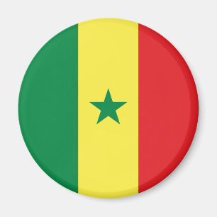 Senegal Flag Magnet