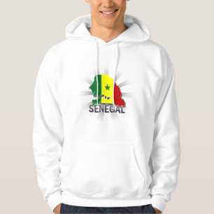 Senegal Flag Map 2.0 Hoodie
