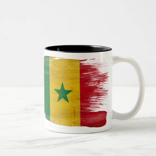 Senegal Flag Mug (Right)