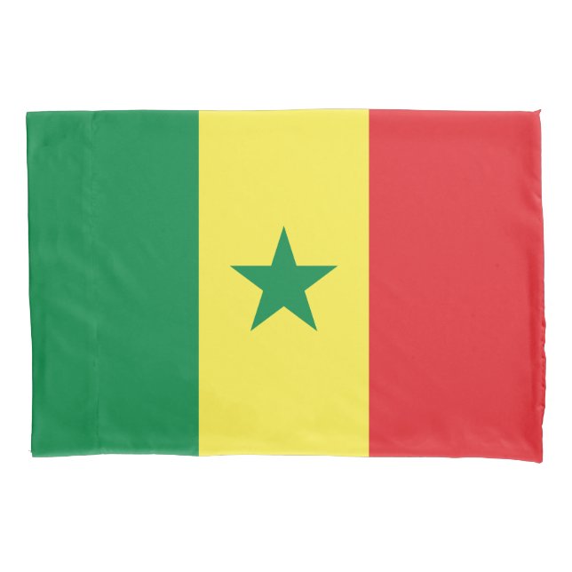 Senegal Flag Pillowcase (Front)