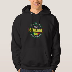 Senegal Flag Roots From Usa Senegal Hoodie