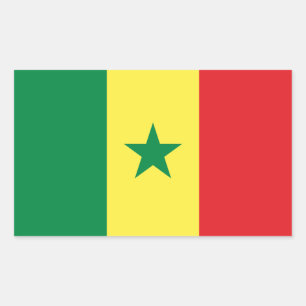 Senegal Flag Sticker