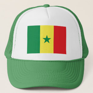 Senegal Flag Trucker Hat