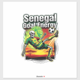 Senegal Goal Energy Skeleton Striker Nations Creat