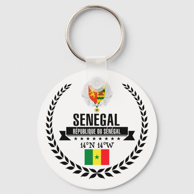 Senegal Keychain (Front)