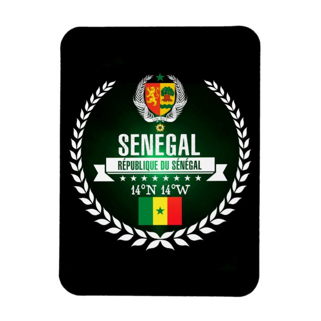 Senegal Magnet (Vertical)