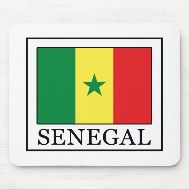 Senegal Mouse Pad (Front)