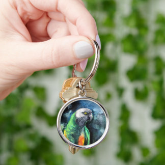 Senegal Parrot Keychain