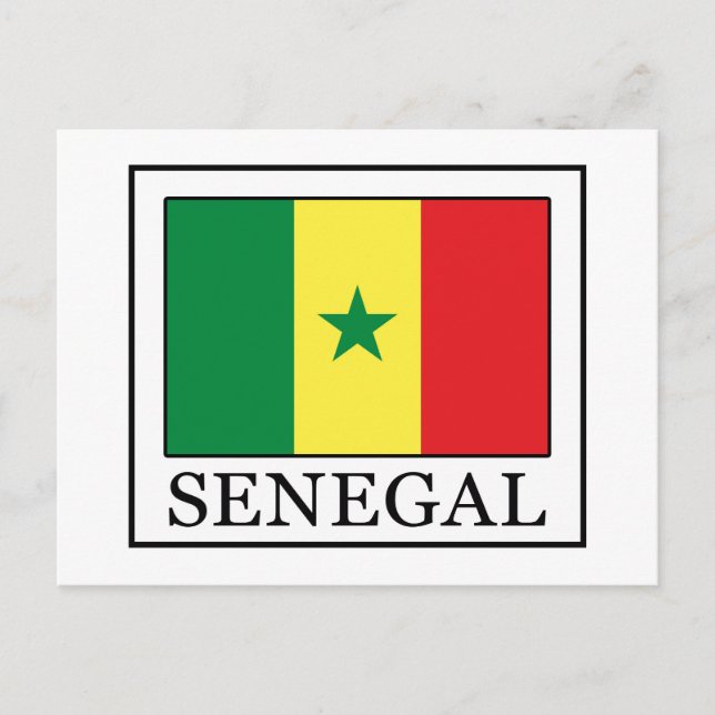 Senegal Postcard (Front)