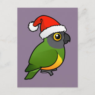 Senegal Santa Holiday Postcard