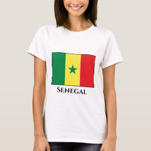 Senegal (Senegalese) Flag T-Shirt