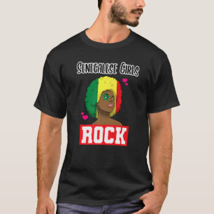 Senegal Senegalese West Africa Proud Princess Quee T-Shirt