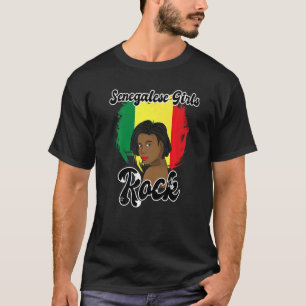 Senegal Senegalese West Africa Proud Princess Quee T-Shirt
