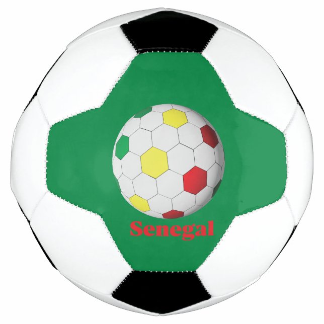 Senegal Soccer Ball (Front)