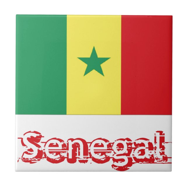 Senegal Tile (Front)