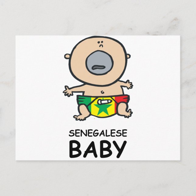 Senegalese Baby Postcard (Front)