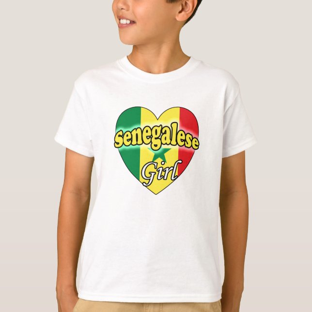 Senegalese Girl T-Shirt (Front)