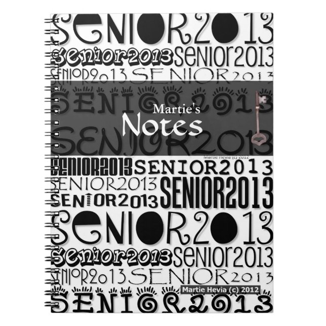 Senior 2013 - Notebook (Front)