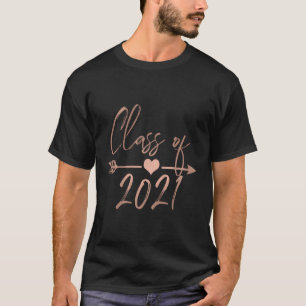 Senior 2021 Class Of 21 Graduation For T-Shirt