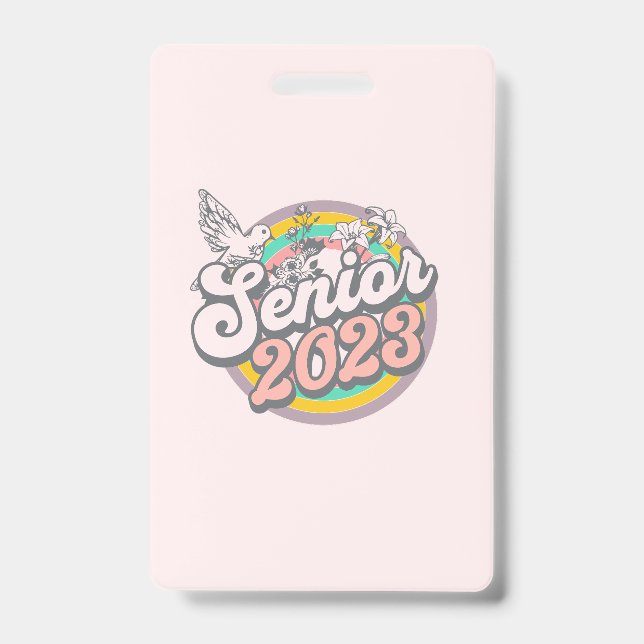 SENIOR 2023  BADGE (Front)
